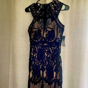 Black and Tan Lulus dress